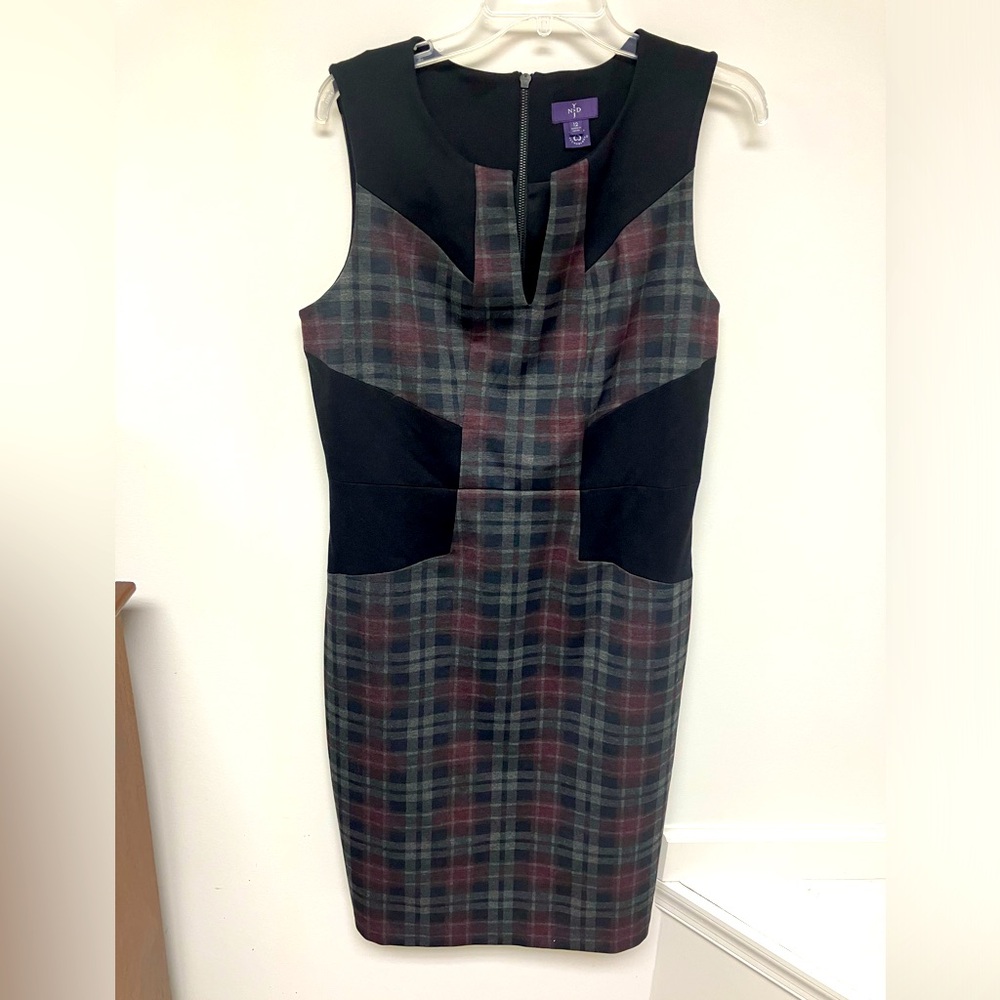 NYJD plaid dress, 12.